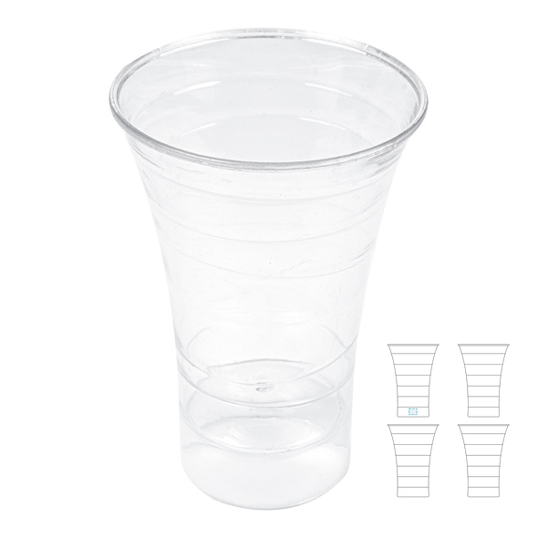 Behälter für Vorspeisen und Snacks Transparent PS